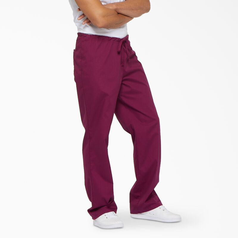 Dickies Unisex EDS Signature Scrub Pants Wine ID-FrdaKU0w