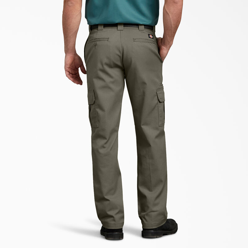 Dickies FLEX Regular Fit Cargo Pants Moss Green ID-Fu0uqWEX