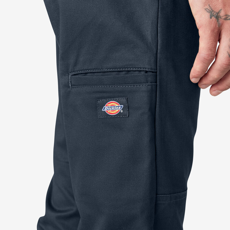 Dickies Skinny Fit Double Knee Work Pants Dark Navy ID-FxqdUvc3
