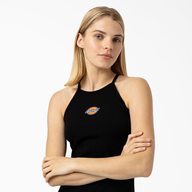 Dickies Chain Lake Tank Dress Black ID-G6aw7D7D