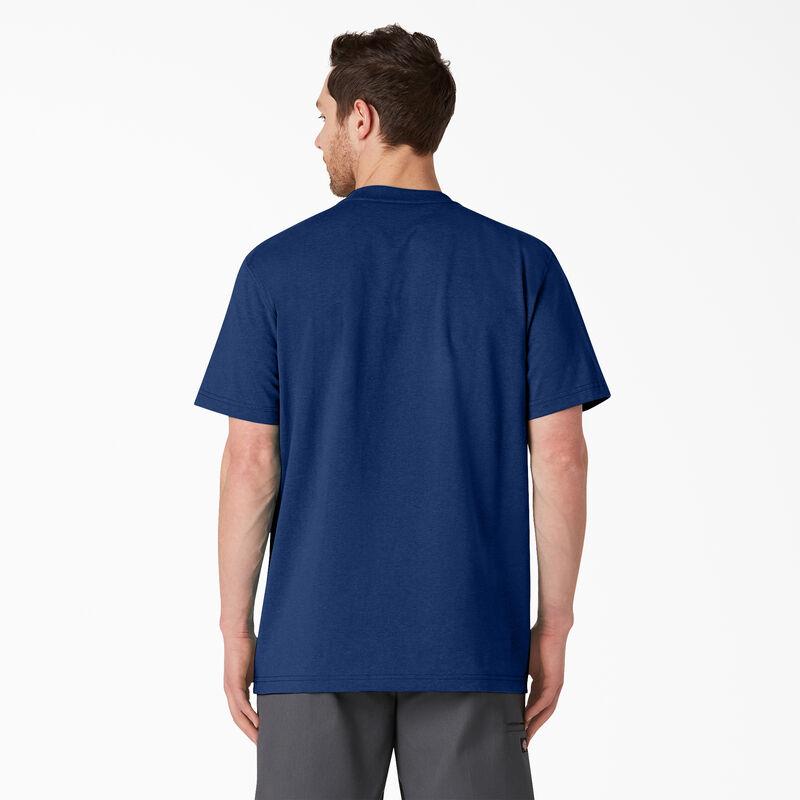 Dickies Heavyweight Heathered Short Sleeve Pocket T-Shirt Limoges Single Dye Heather ID-GQ3xBz6Z