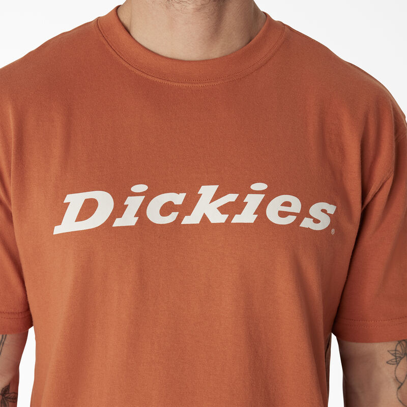 Dickies Short Sleeve Wordmark Graphic T-Shirt Copper ID-GVm2jq8f
