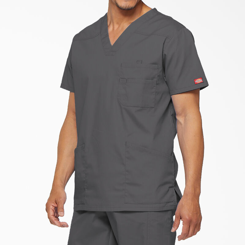 Dickies Men's EDS Signature V-Neck Scrub Top Regular ID-GhKAHG6i