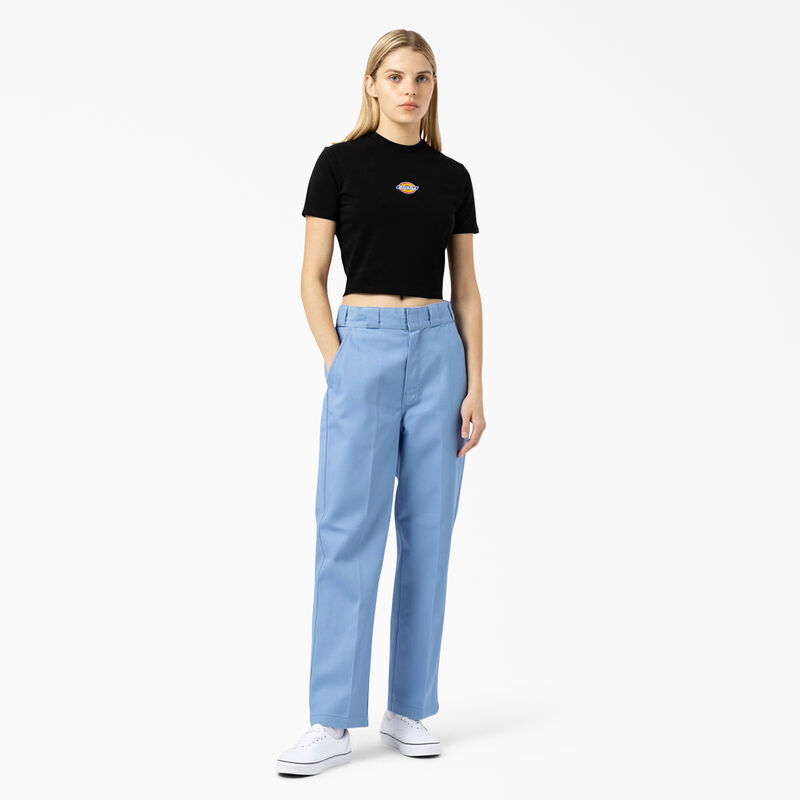 Dickies Maple Valley Logo Cropped T-Shirt Black ID-Gq5dAHX6