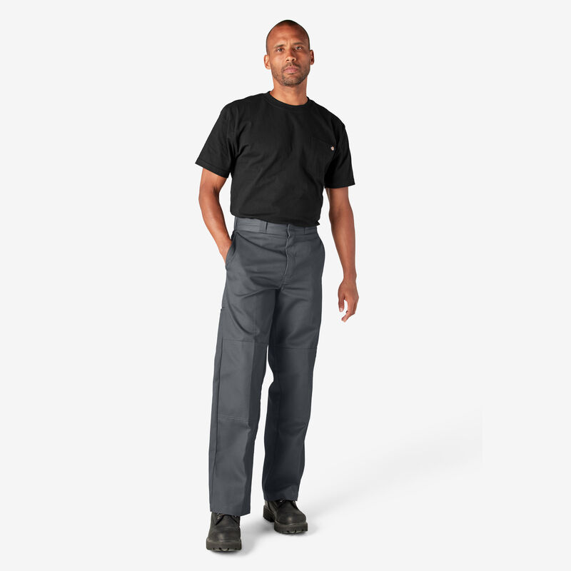 Dickies Loose Fit Double Knee Work Pants Charcoal Gray ID-GqCprDgp