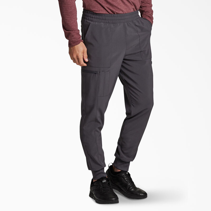 Dickies Men's EDS Essentials Mid Rise Jogger Scrub Pants Pewter Gray ID-GrGrHX8x