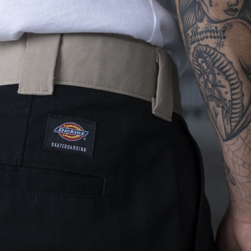 Dickies Ronnie Sandoval Loose Fit Double Knee Pants Black/Desert Sand Color Block ID-GxTkdeTn