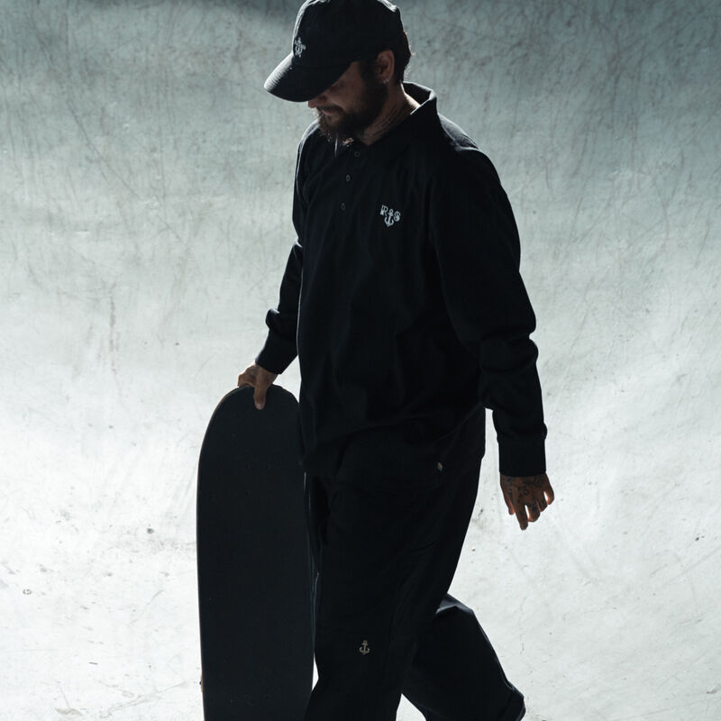 Dickies Ronnie Sandoval Loose Fit Double Knee Pants Black/Desert Sand Color Block ID-GxTkdeTn
