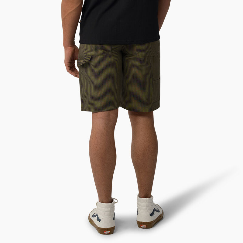 Dickies Hickory Stripe Carpenter Shorts, 11