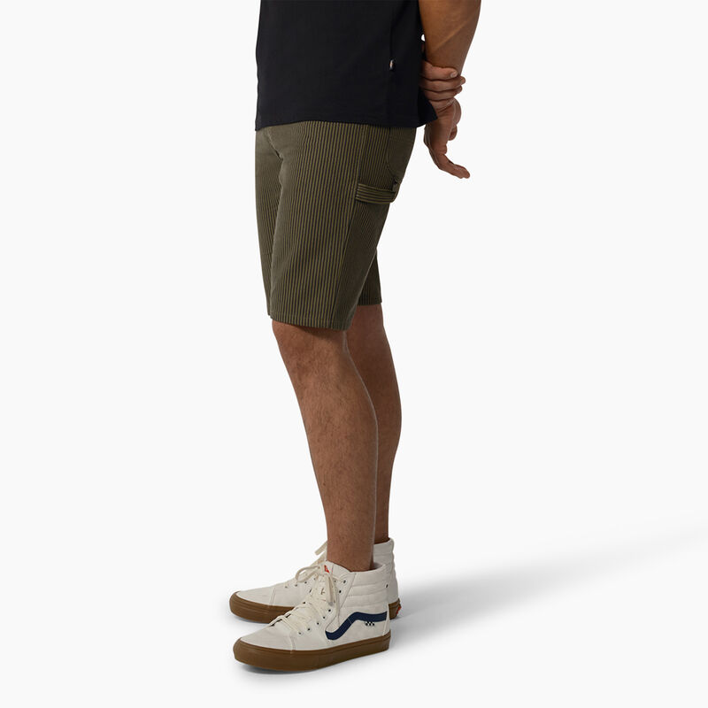 Dickies Hickory Stripe Carpenter Shorts, 11