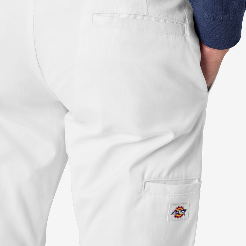 Dickies Skinny Fit Double Knee Work Pants White ID-HFVDDBo9