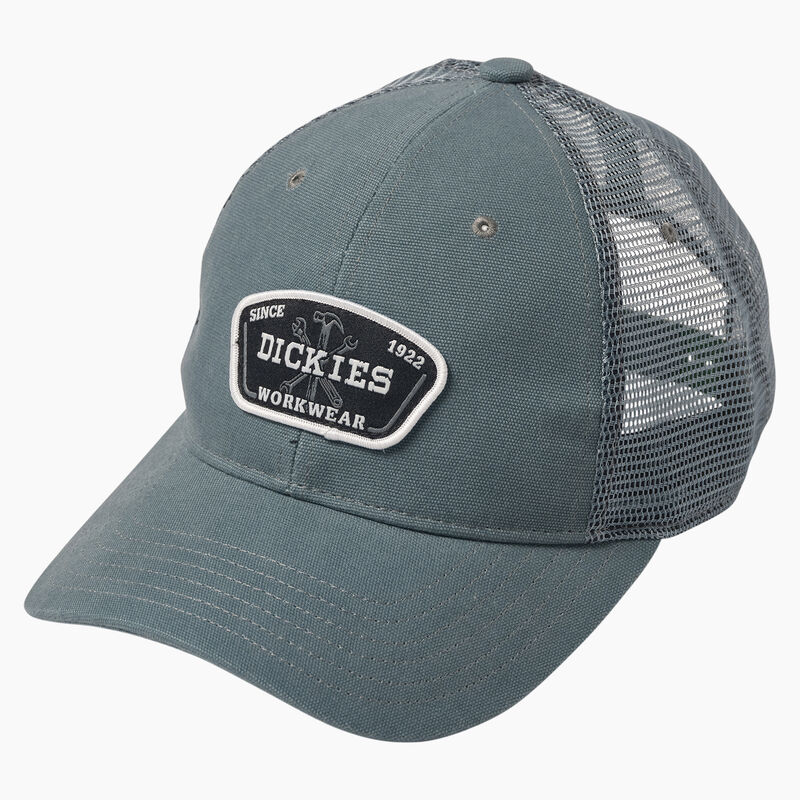 Dickies Workwear Patch Canvas Trucker Cap Lincoln Green ID-HH0Vzbos