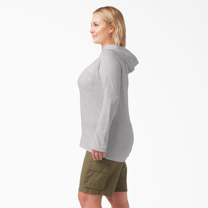 Dickies Plus Cooling Performance Sun Shirt Ash Gray ID-HUfZOoLF