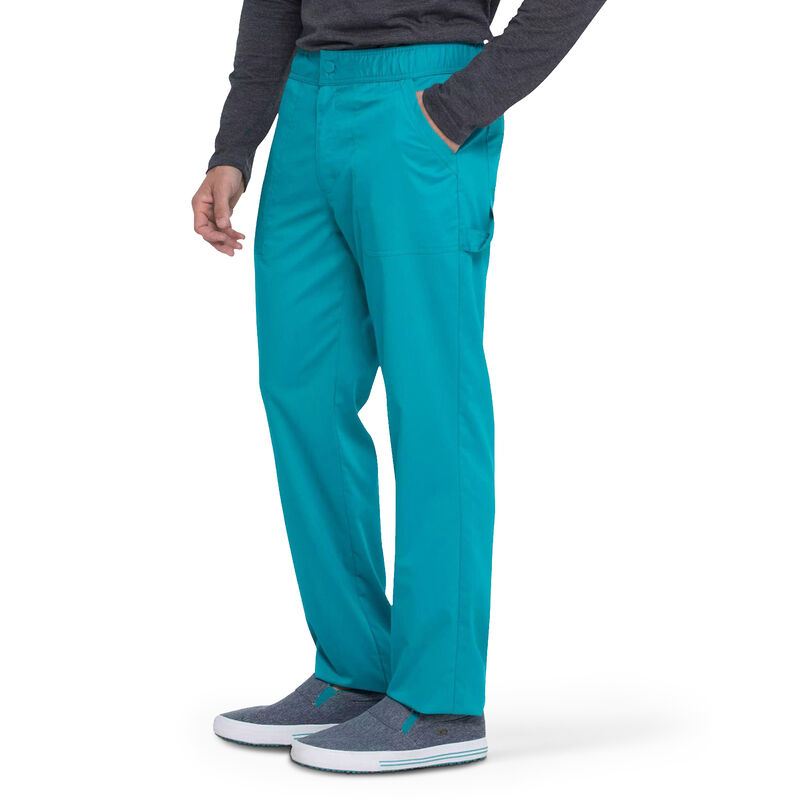 Dickies Men's Balance Zip Fly Scrub Pants Teal ID-HZgFUz5L