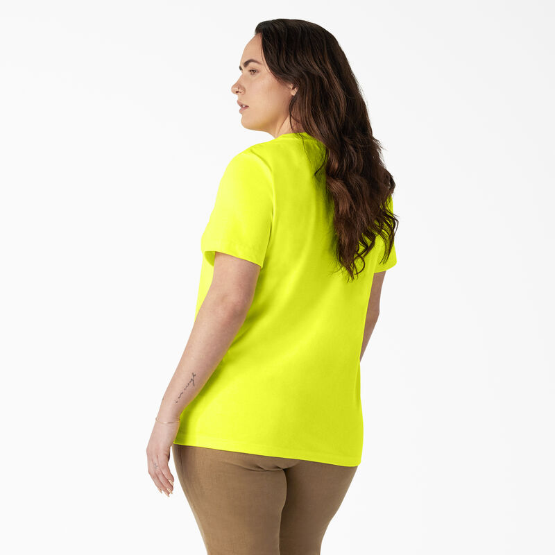 Dickies Plus Heavyweight Short Sleeve Pocket T-Shirt Bright Yellow ID-HaGsp3ZJ