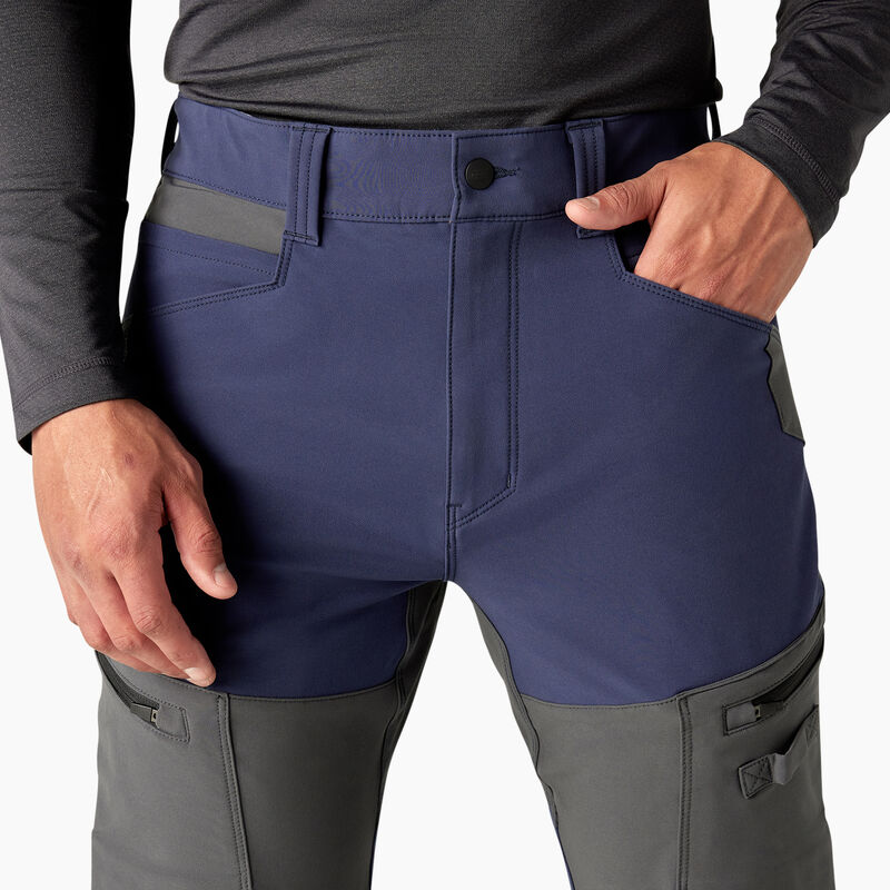 Dickies FLEX Slim Fit Double Knee Tapered Pants Navy/Charcoal ID-HcWzP1as