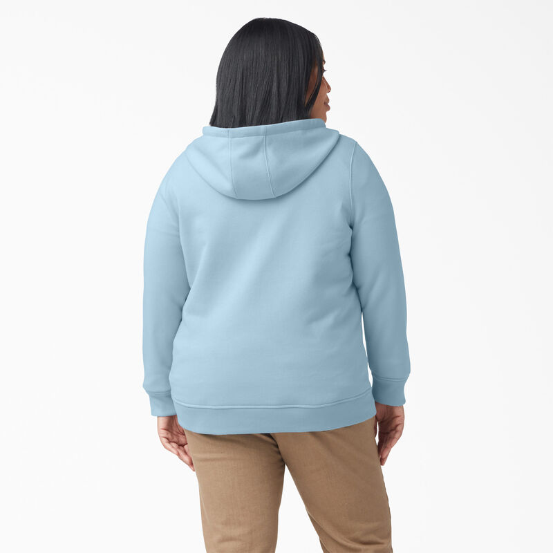 Dickies Plus Heavyweight Full-Zip Hoodie Clear Blue ID-HfH0rPbN
