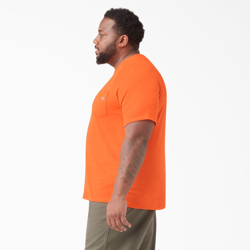 Dickies Cooling Short Sleeve Pocket T-Shirt Bright Orange ID-HiANA0pb
