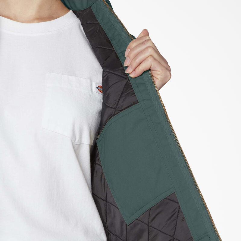 Dickies Insulated Eisenhower Jacket Lincoln Green ID-Ho92eBs5