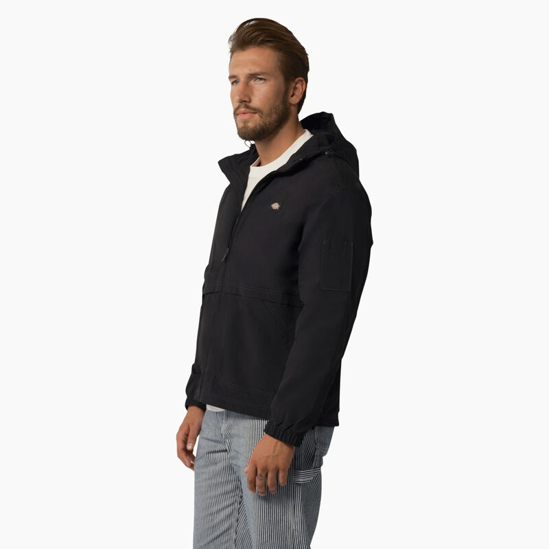 Dickies Jackson Windbreaker Jacket Black ID-Hxxt8KJO