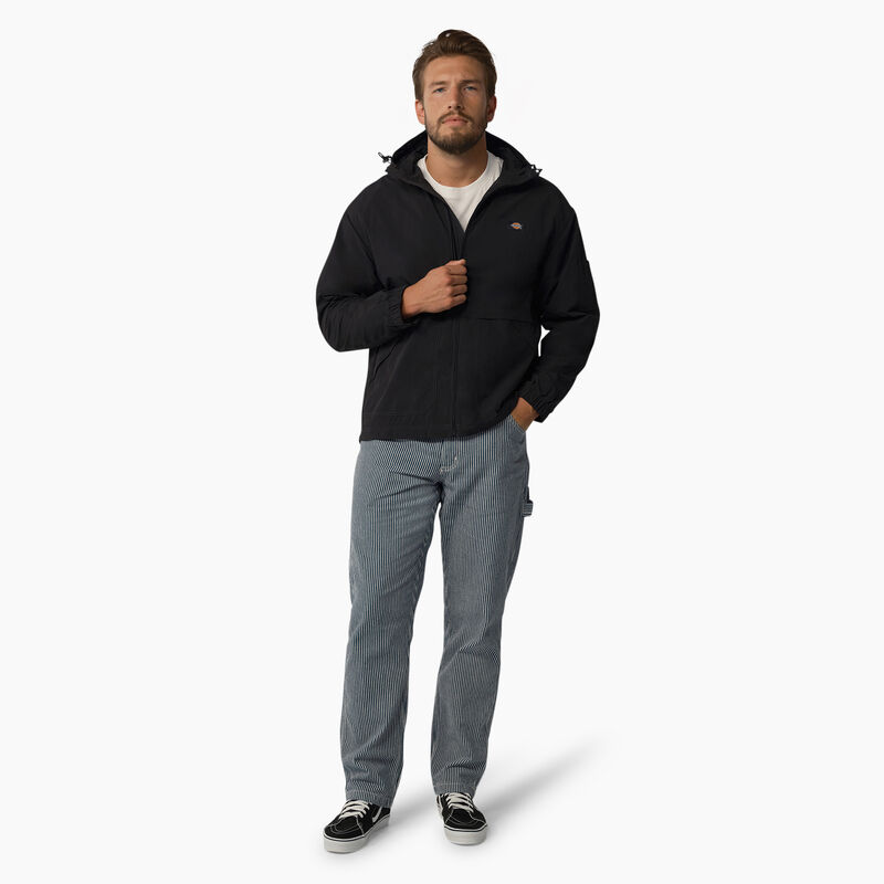 Dickies Jackson Windbreaker Jacket Black ID-Hxxt8KJO