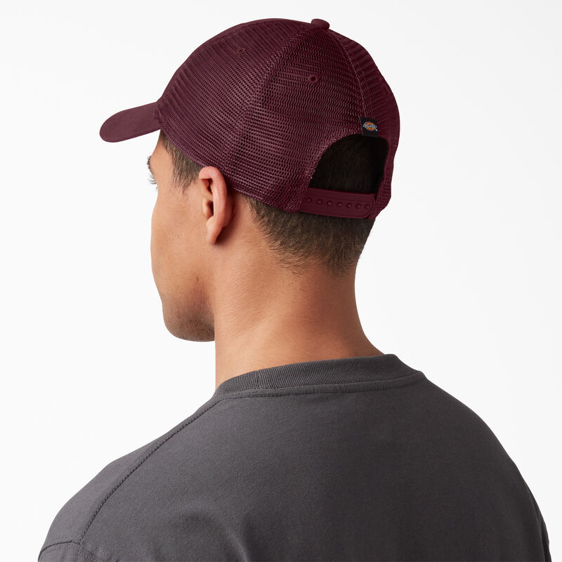 Dickies Canvas Trucker Hat Burgundy ID-I201oLHg