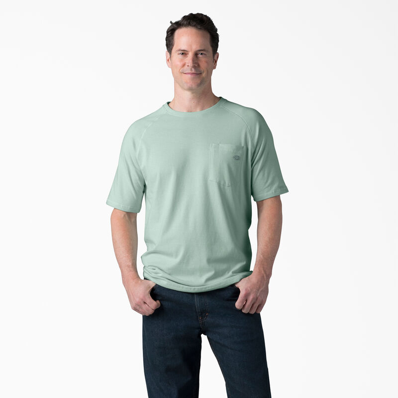 Dickies Cooling Short Sleeve Pocket T-Shirt Surf Spray ID-IEzmlIpa