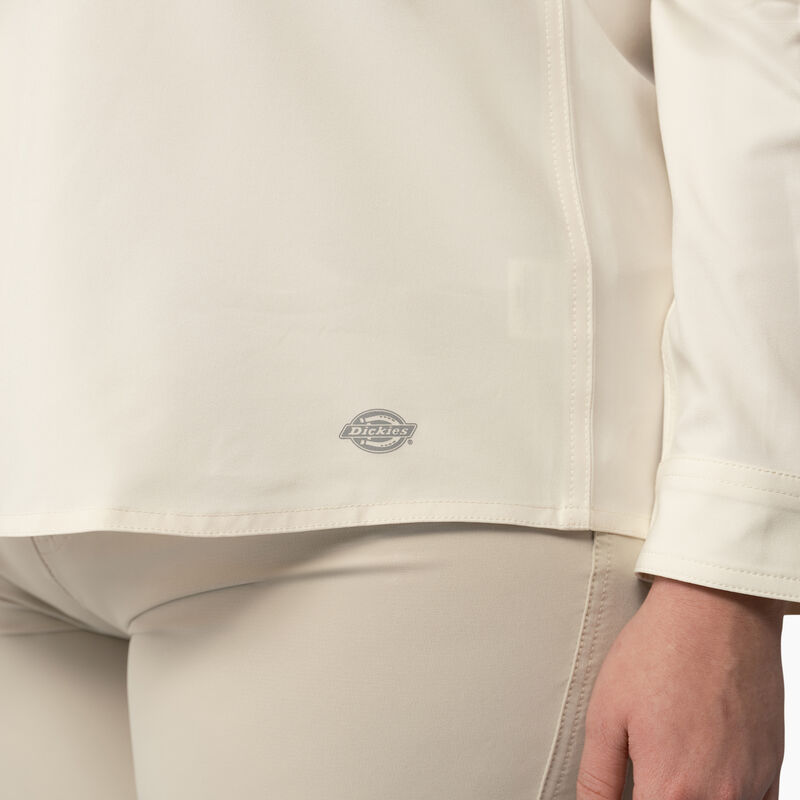 Dickies Plus Cooling Roll-Tab Work Shirt Antique White ID-INjCA5hH