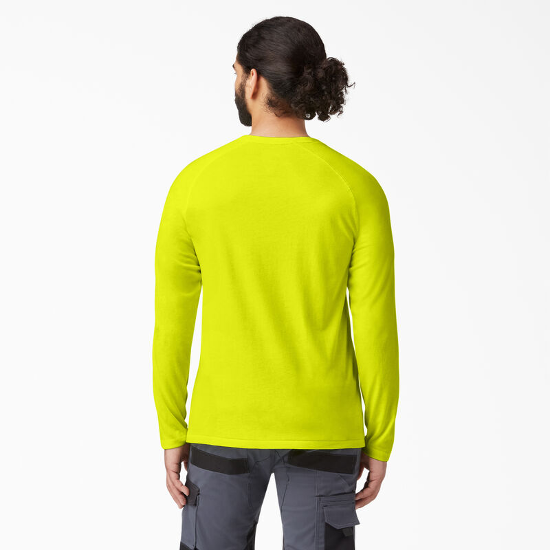 Dickies Cooling Long Sleeve Pocket T-Shirt Bright Yellow ID-IUFoZ71S