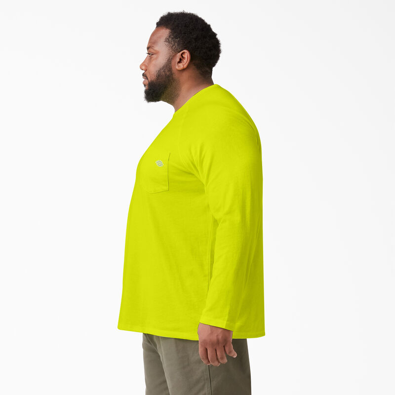 Dickies Cooling Long Sleeve Pocket T-Shirt Bright Yellow ID-IUFoZ71S