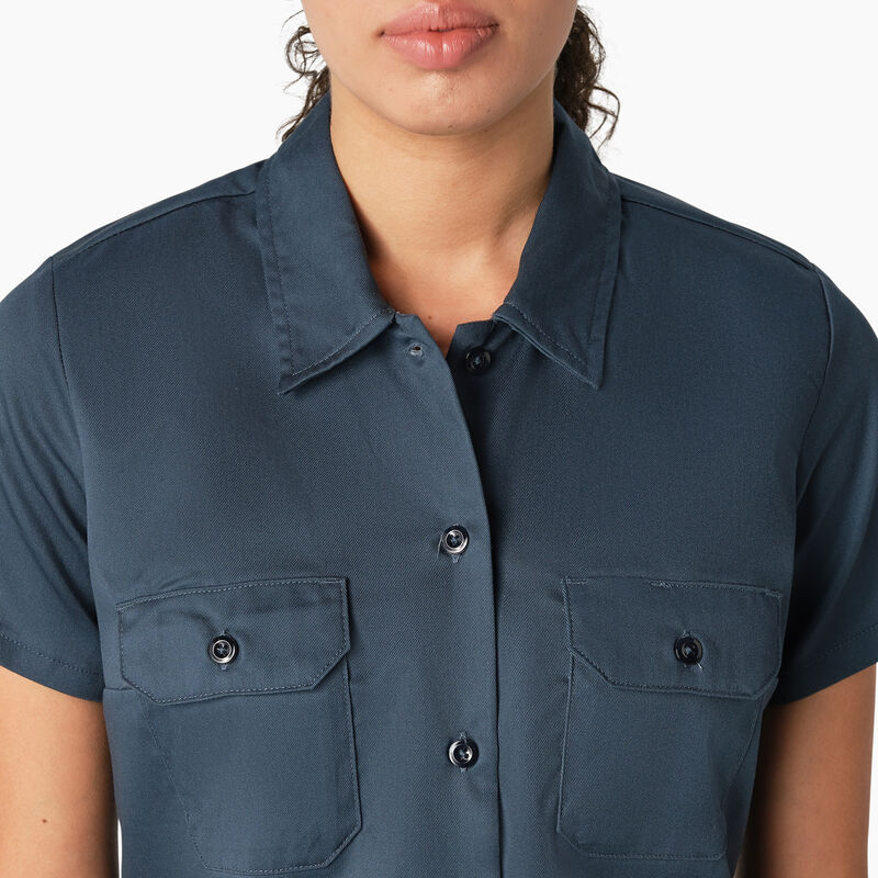 Dickies 574 Original Work Shirt Airforce Blue ID-IUIhGQHt