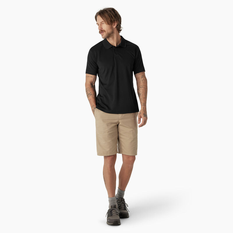 Dickies Short Sleeve Performance Polo Shirt Black ID-IetLJHFW