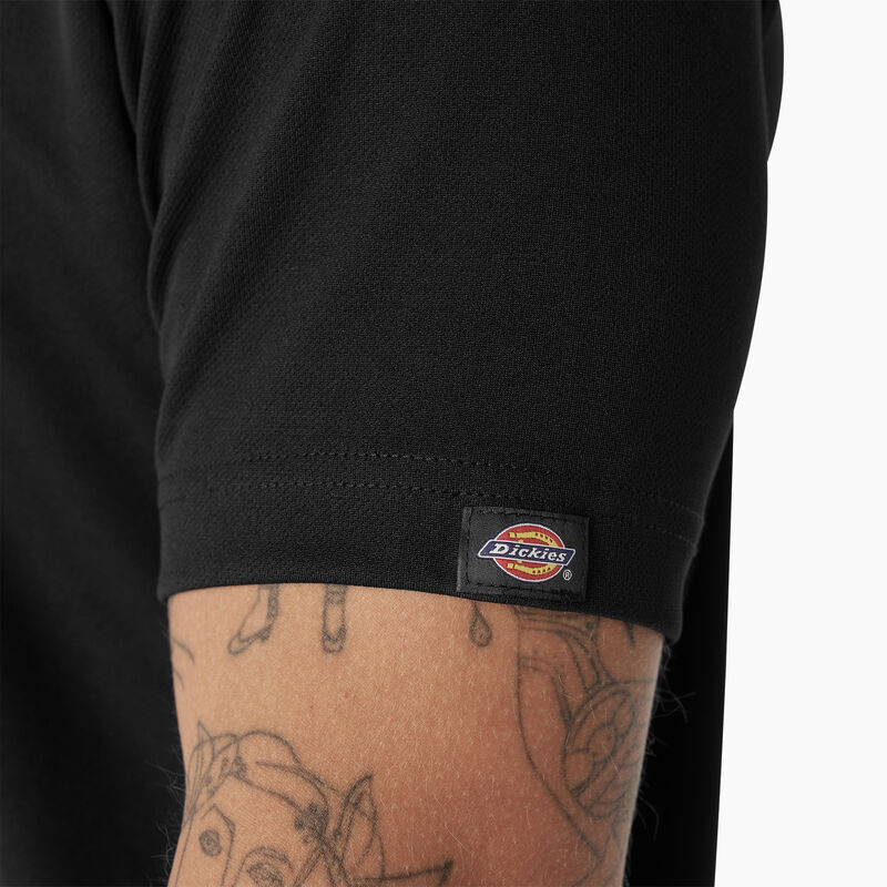Dickies Short Sleeve Performance Polo Shirt Black ID-IetLJHFW