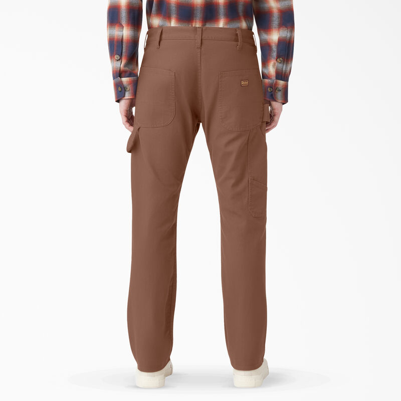 Dickies 1922 Regular Fit Double Knee Pants Rinsed Timber Brown ID-Im9kAJWm