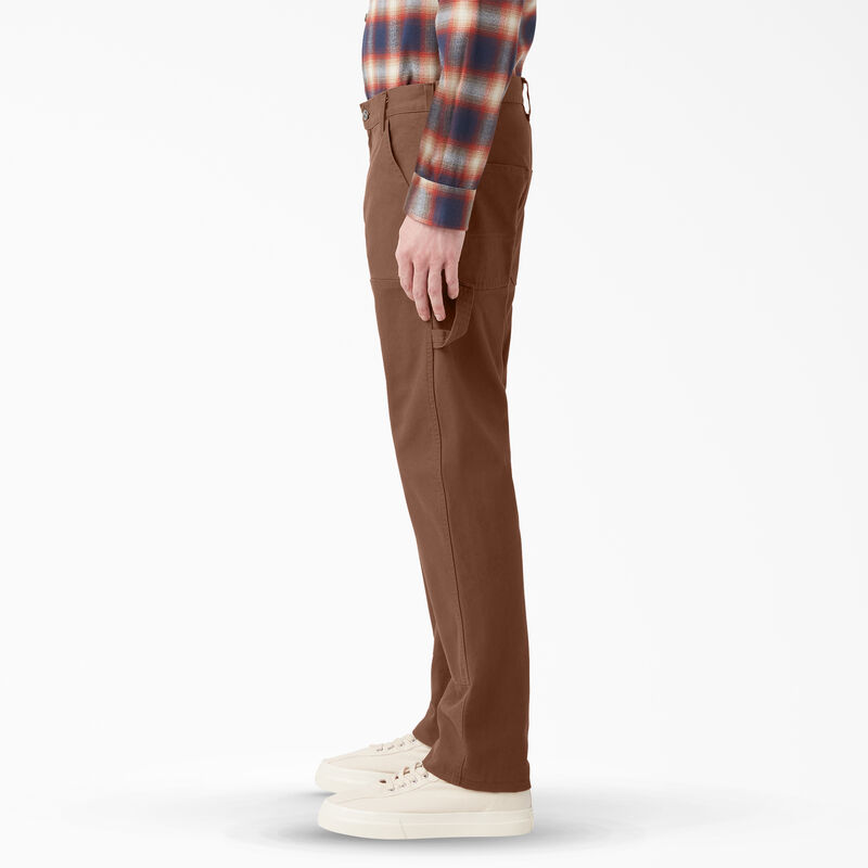 Dickies 1922 Regular Fit Double Knee Pants Rinsed Timber Brown ID-Im9kAJWm