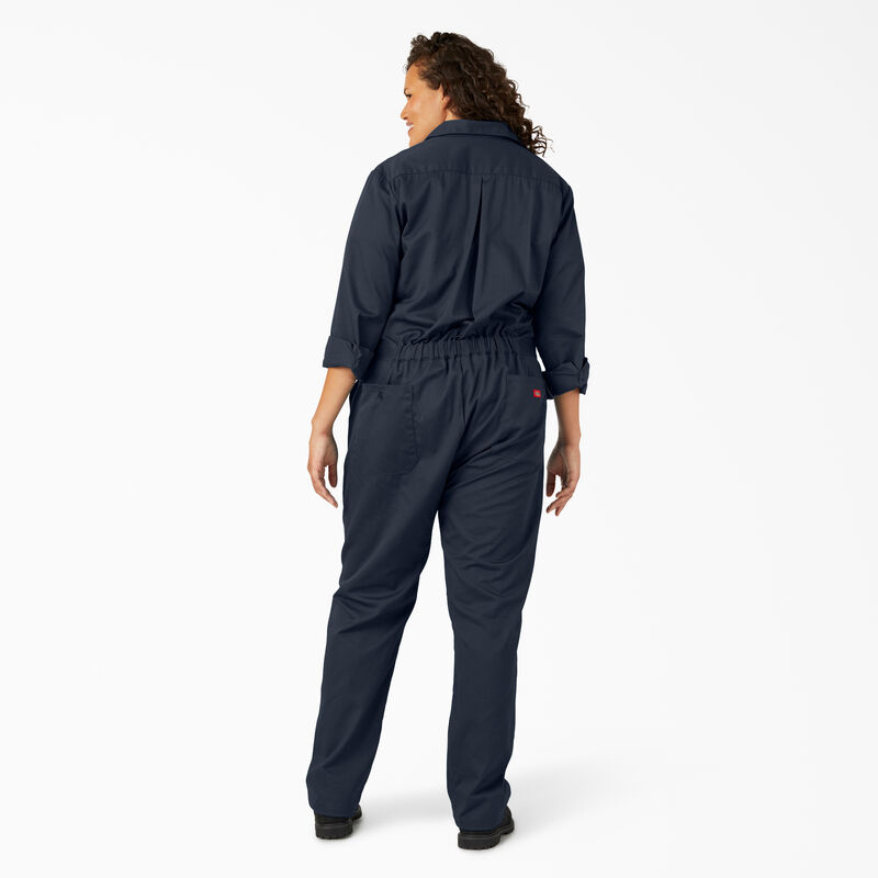 Dickies Plus Long Sleeve Coveralls Dark Navy ID-In1768P9