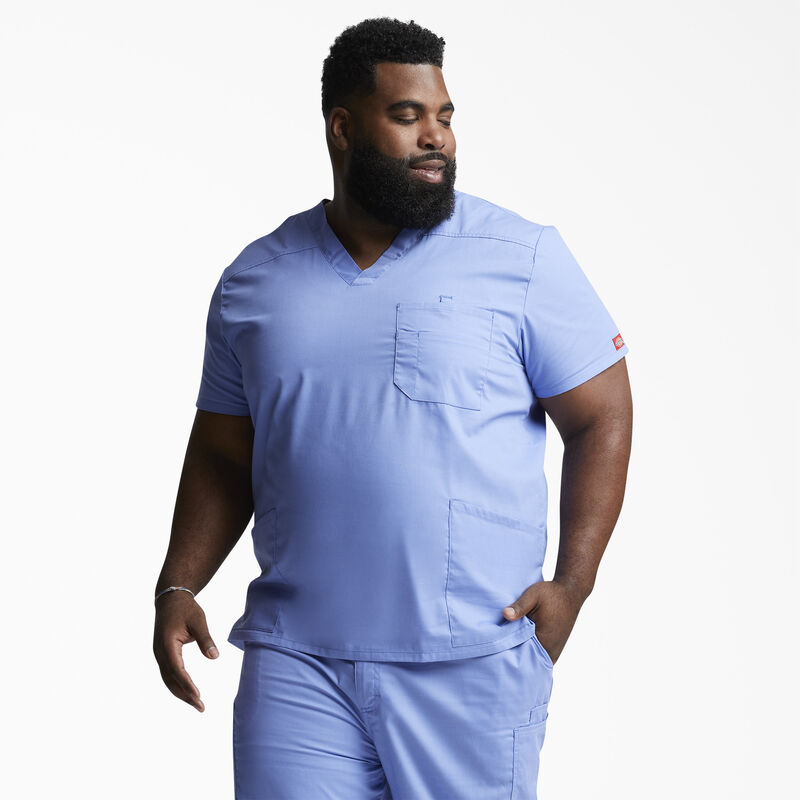 Dickies Men's EDS Signature V-Neck Scrub Top Regular ID-IoIMlrAc