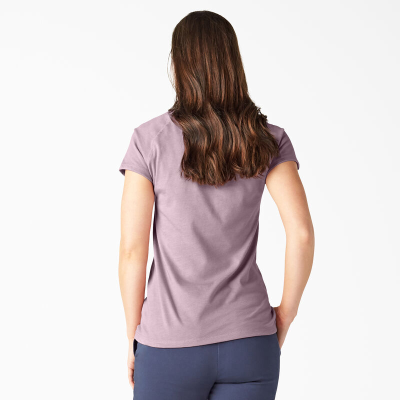 Dickies Cooling Short Sleeve Pocket T-Shirt Mauve Shadow Heather ID-IoVf0D1N