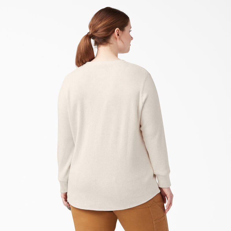Dickies Plus Long Sleeve Thermal Shirt Oatmeal Heather ID-Ius6tTaI