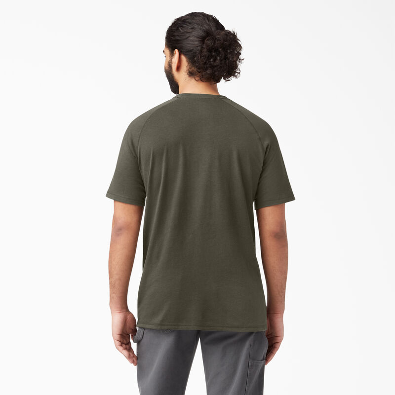 Dickies Cooling Short Sleeve Pocket T-Shirt Moss Green ID-IvNbNz7X