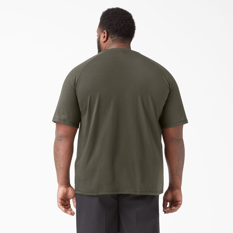 Dickies Cooling Short Sleeve Pocket T-Shirt Moss Green ID-IvNbNz7X