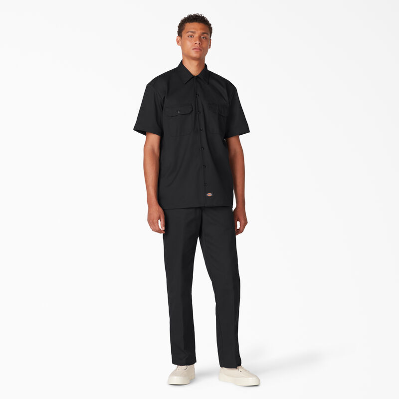 Dickies Short Sleeve Work Shirt Black ID-JNBEwuz5