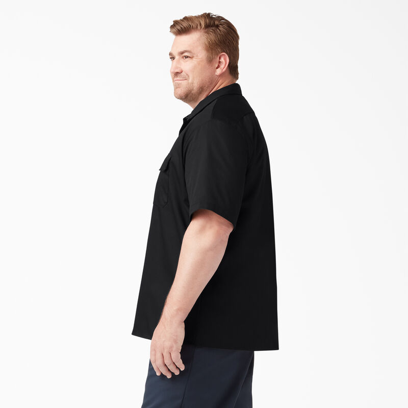 Dickies Short Sleeve Work Shirt Black ID-JNBEwuz5