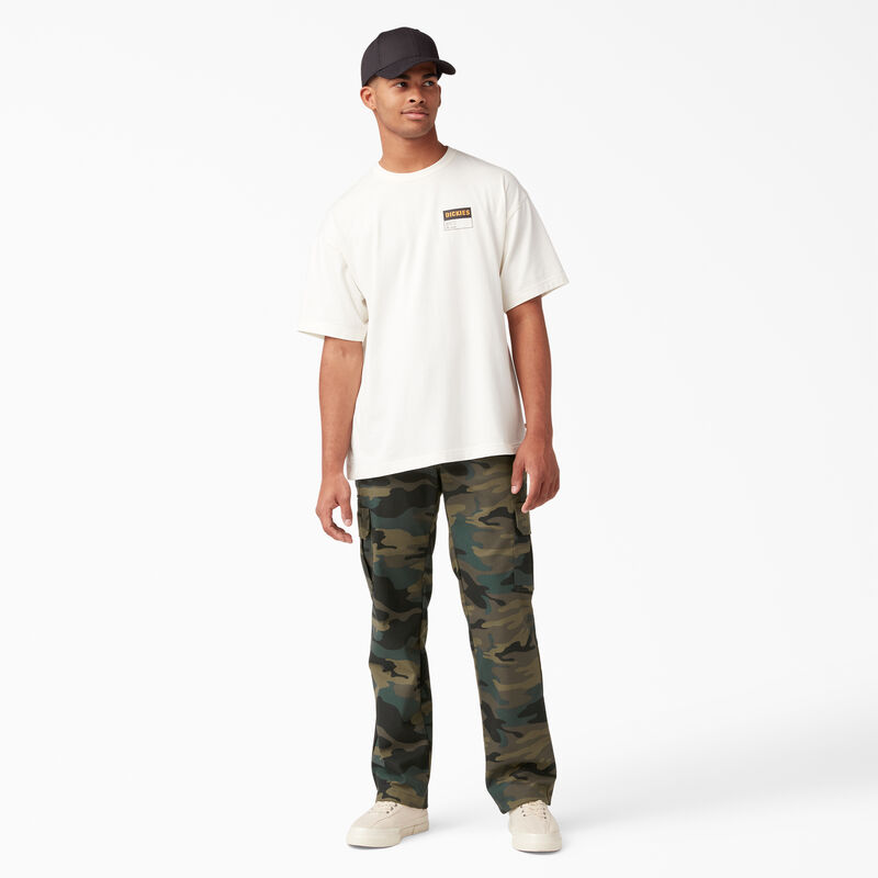 Dickies FLEX Regular Fit Cargo Pants Hunter Green Camo ID-JRl7wgMT