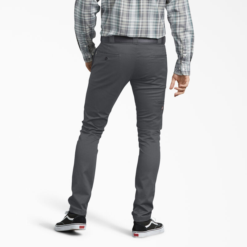 Dickies Skinny Fit Work Pants Charcoal Gray ID-JWQTefhN