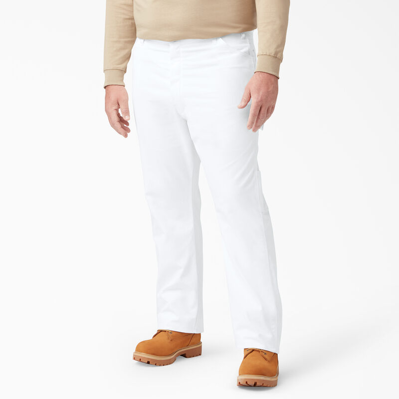 Dickies Relaxed Fit Painter's Pants White ID-JnbMoH6r