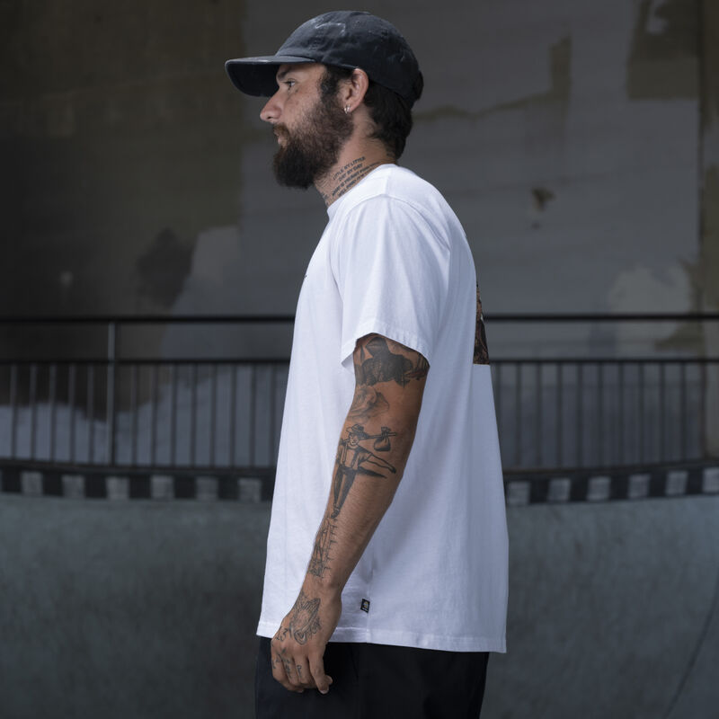 Dickies Ronnie Sandoval Photo T-Shirt White ID-Jp6C6Wmo