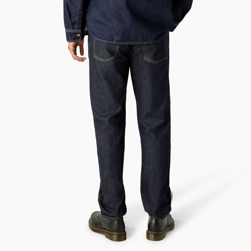 Dickies Houston Relaxed Fit Jeans Rinsed Indigo Blue ID-Jrp2MHCn
