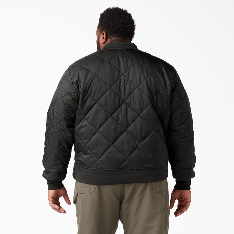 Dickies Diamond Quilted Jacket Black ID-Jxxk2pMy