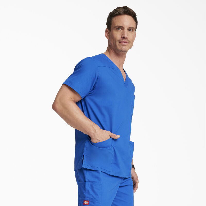 Dickies Men's EDS Signature V-Neck Scrub Top Regular ID-K4Ow97Ak
